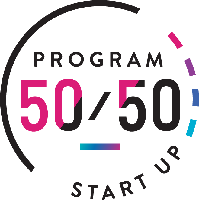 50/50 Startup logo