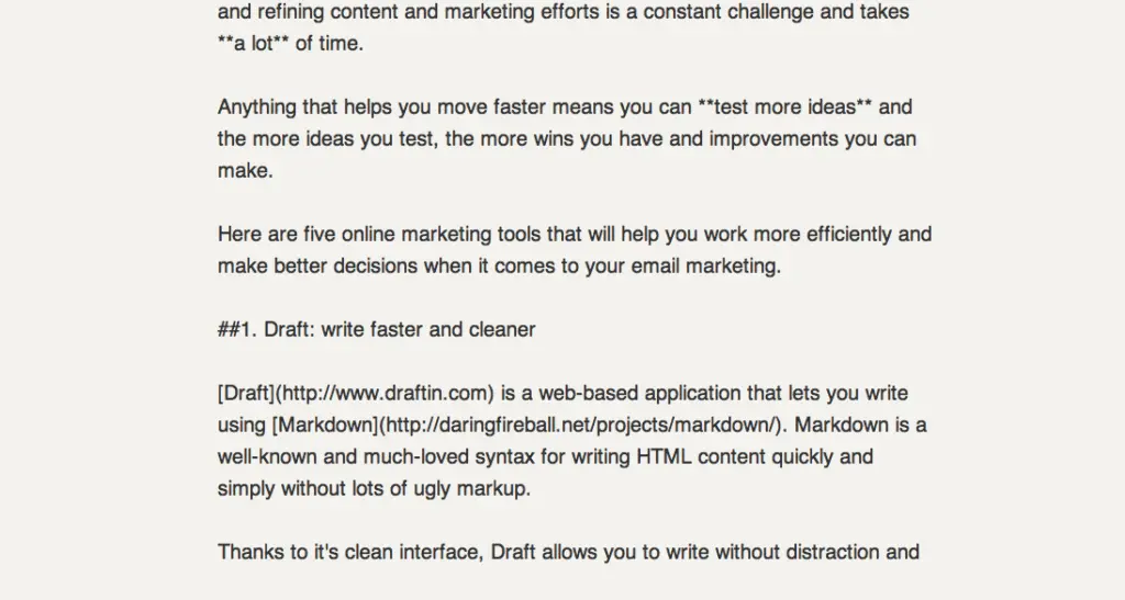 draft-clean-interface
