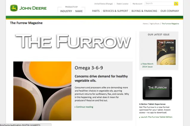 John Deere Content Marketing