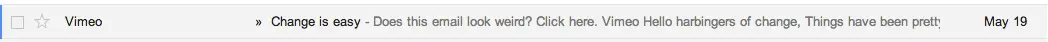 Vimeo subject line