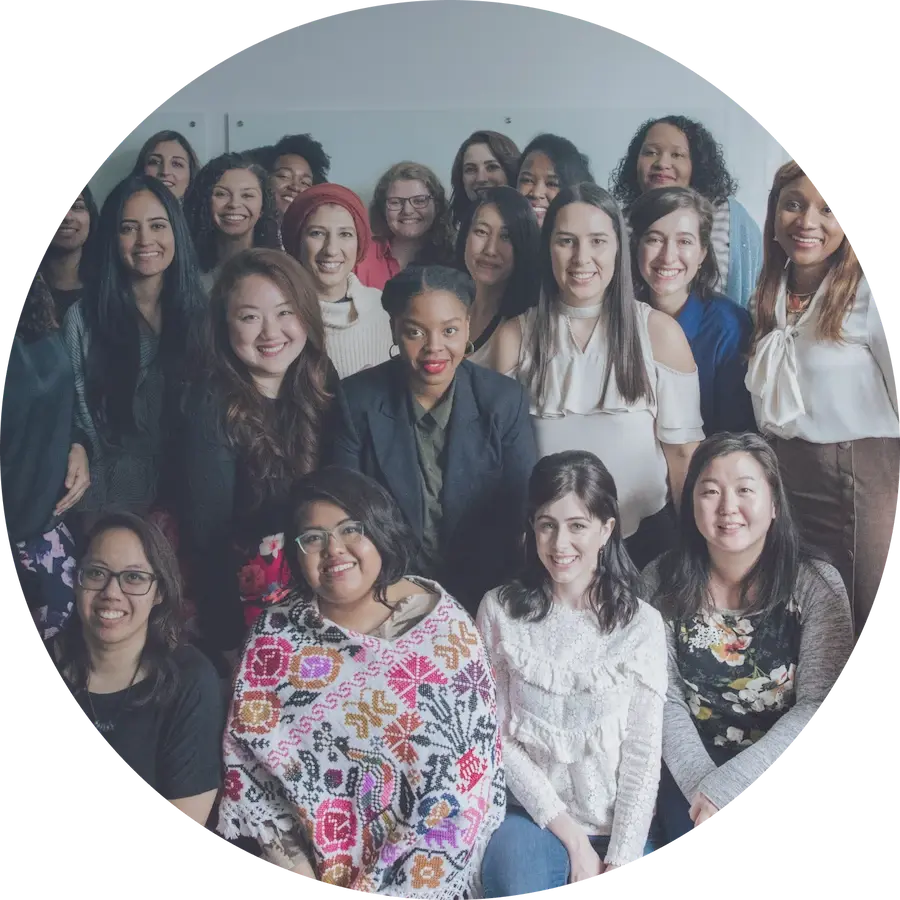 Screenshot of tech ladies marketing professionals