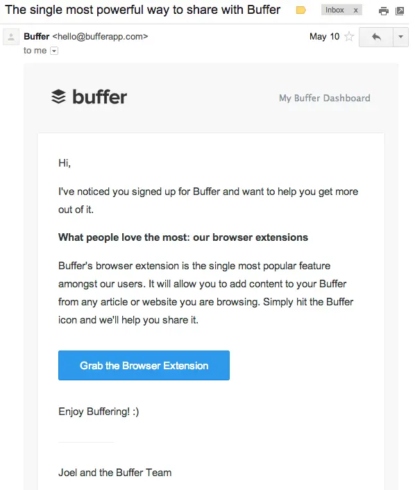buffer-lifecycle-email
