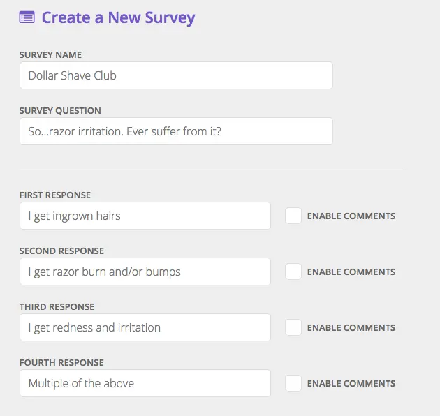 clickinsights survey customer feedback