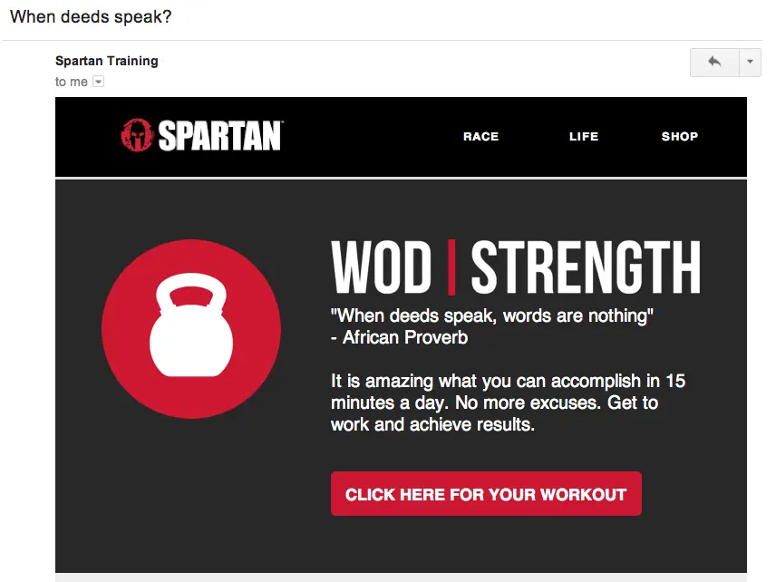 spartan newsletter