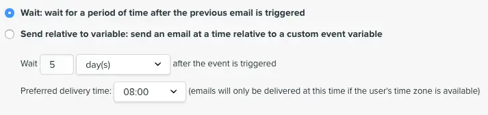 vero time zone scheduling 2