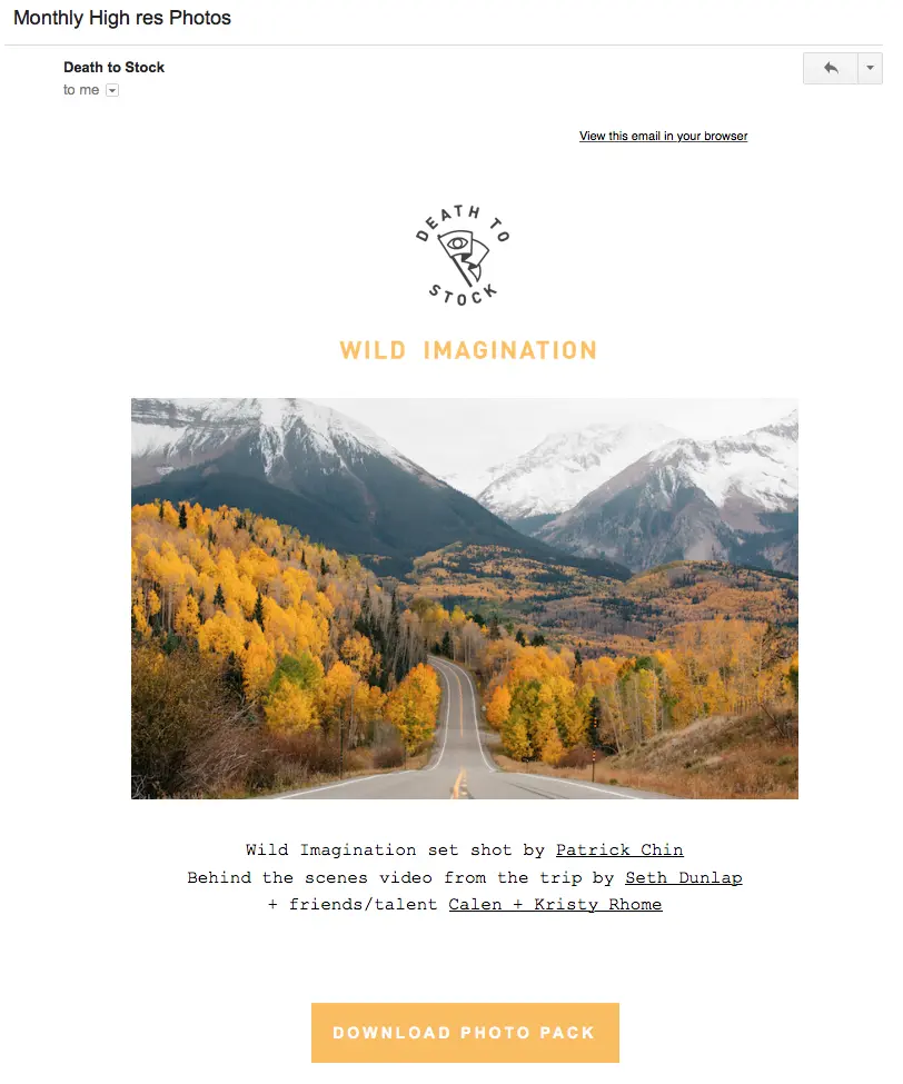 death to stock email best practices