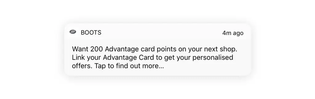 push notification example boots