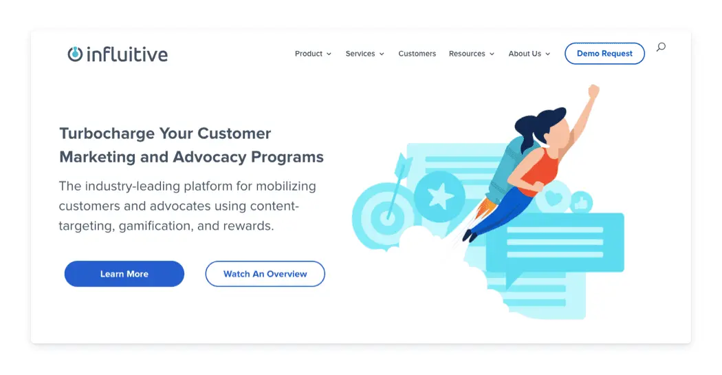 Influitive marketing stack example