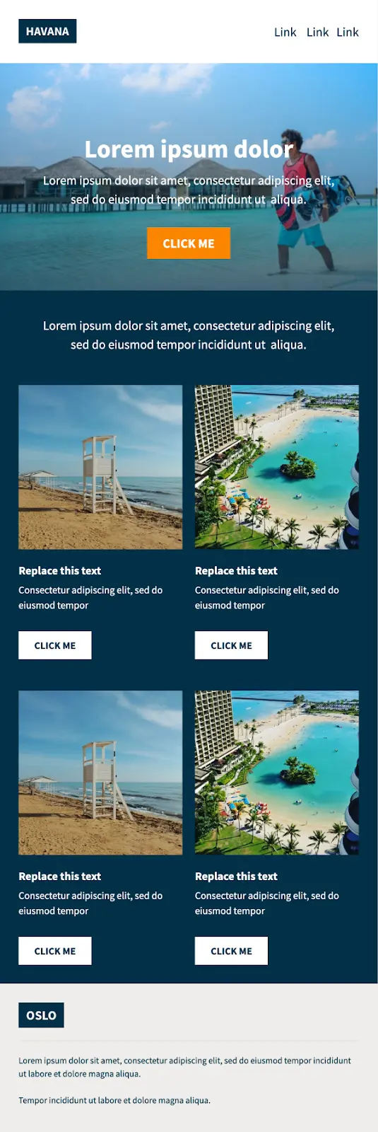 Product Recommendation Template - Vero