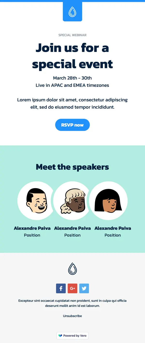 Webinar Template - Vero