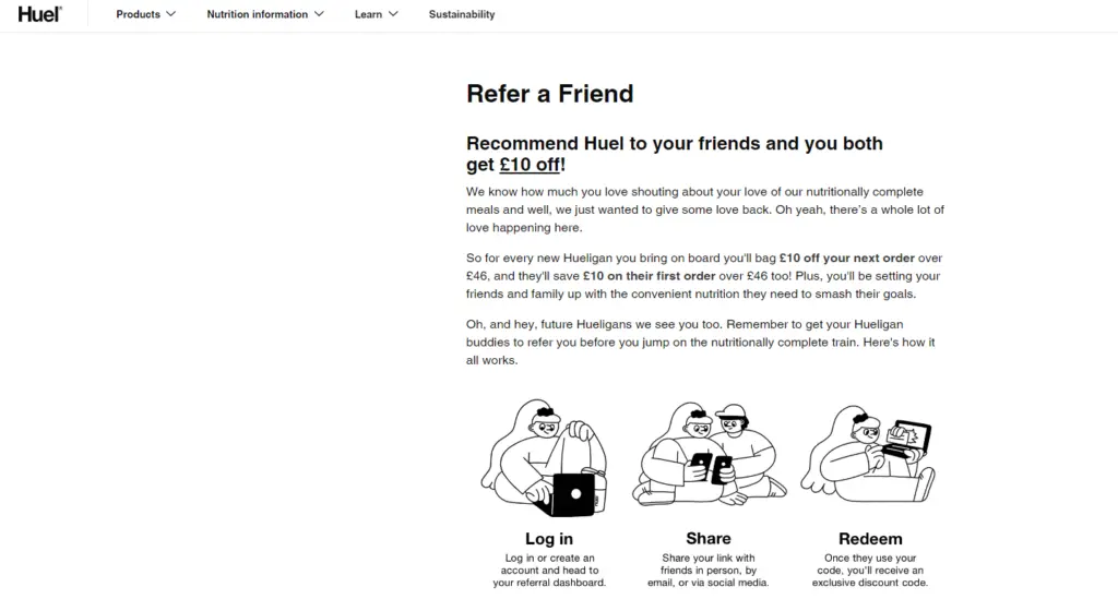 Huel Refer a Friend
