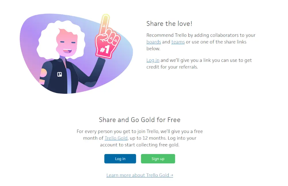 Trello Refer a Friend