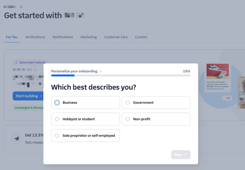 Brittle personalisation from software company