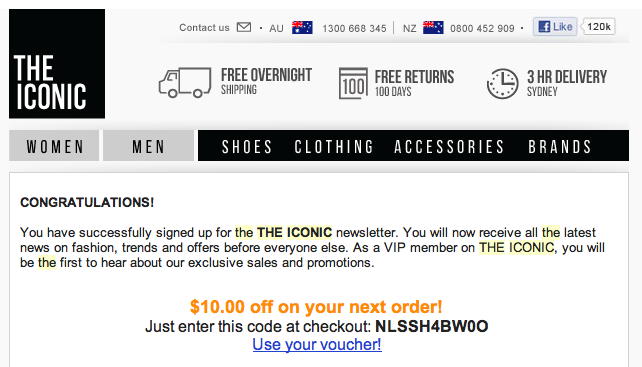 The Iconic E-commerce Example