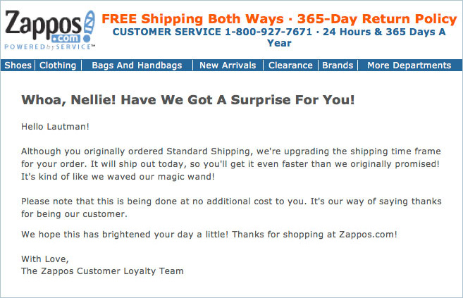 zappos customer acquisition strategy