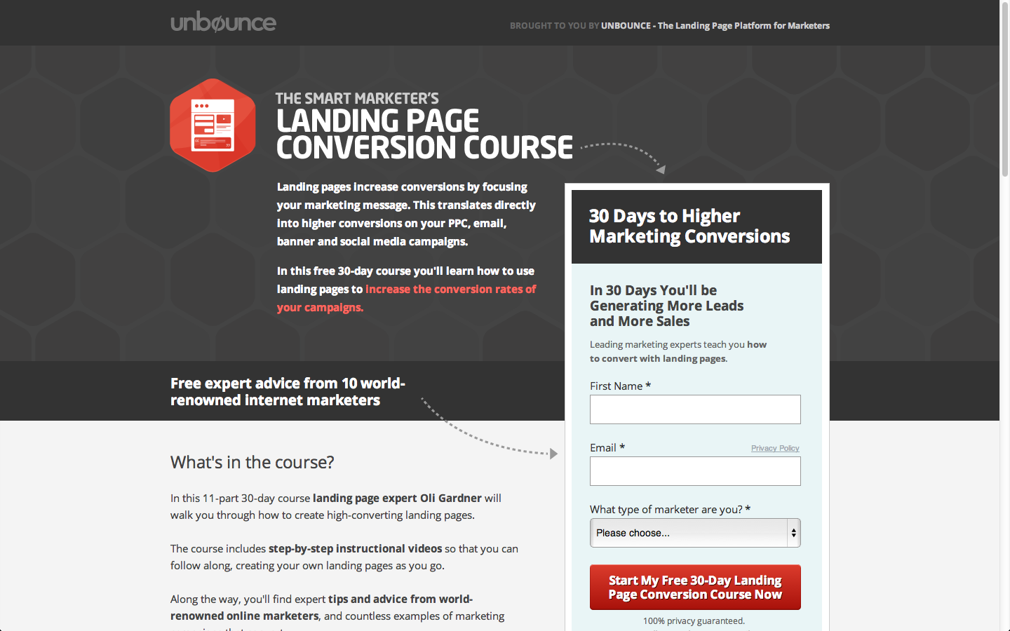 unbounce-dedicated-landing-page