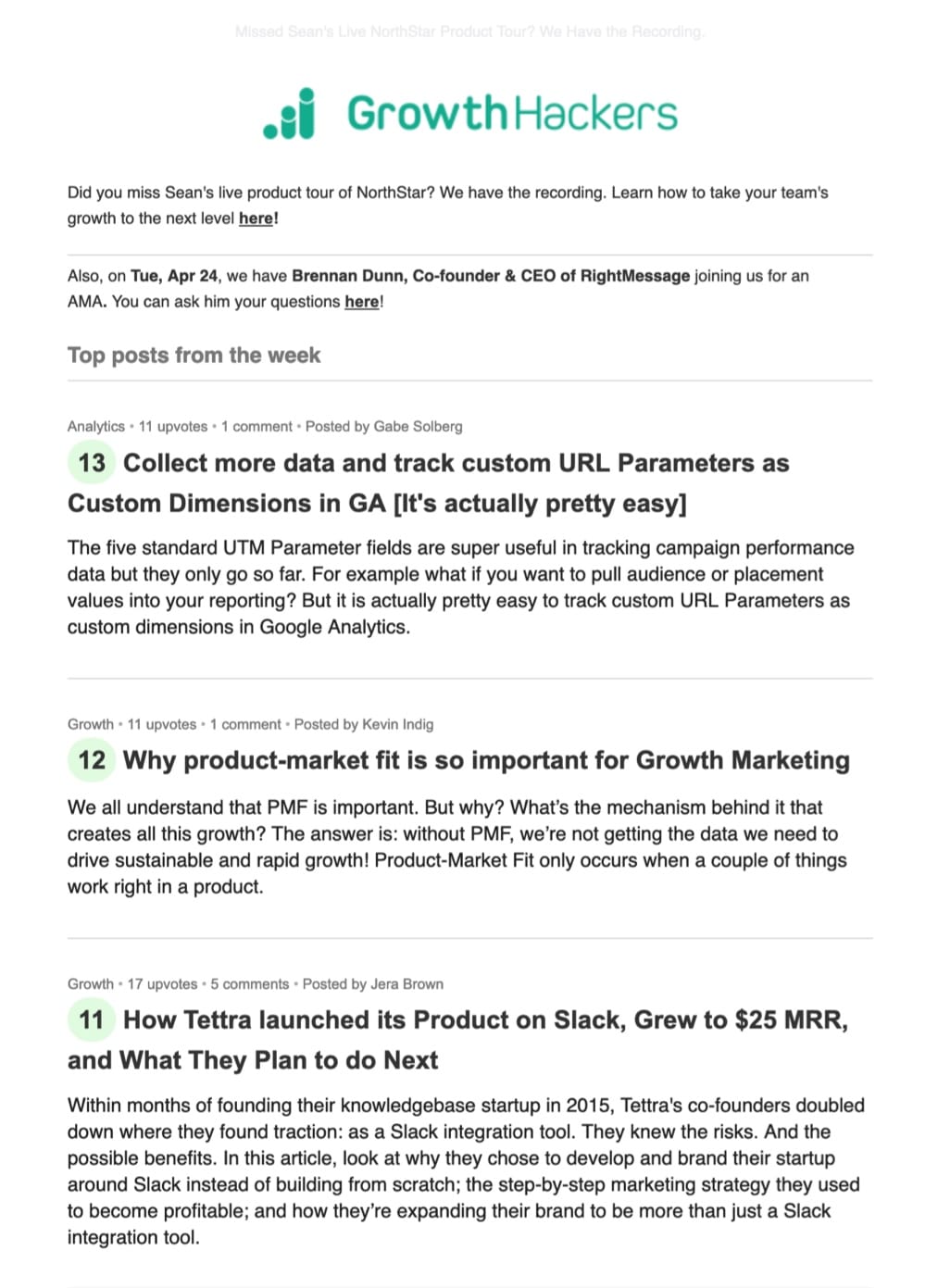 Email marketing best practices Growthhackers