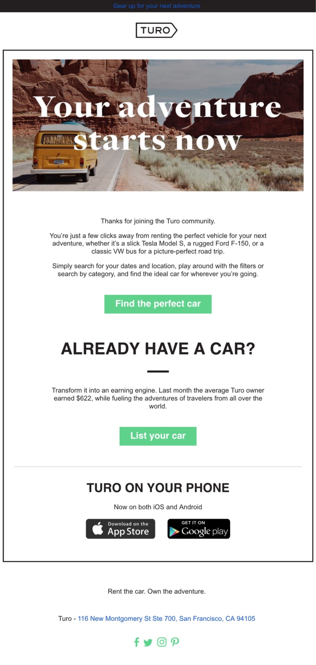 email example turo
