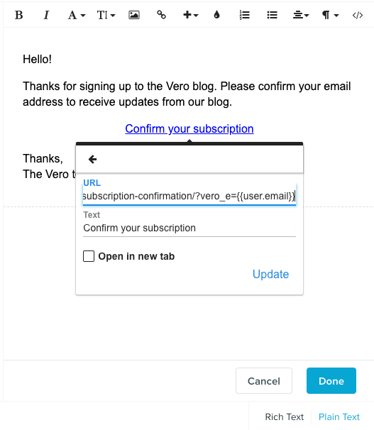 Double-opt-in-confirmation-email-set-up