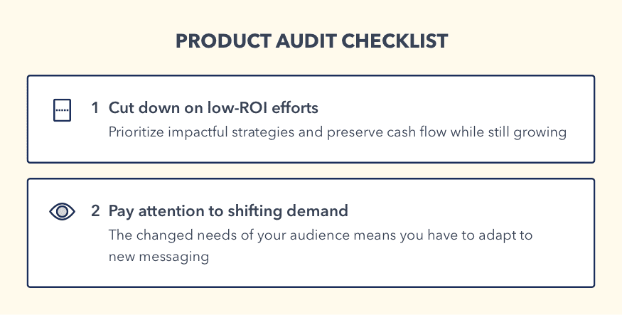 product audit checklist