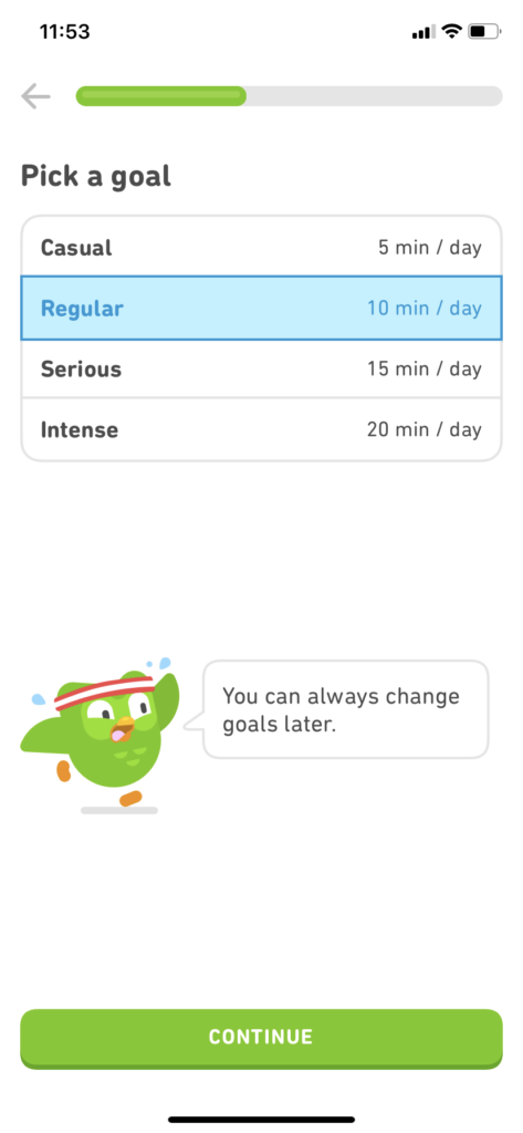 Duolingo retention marketing example