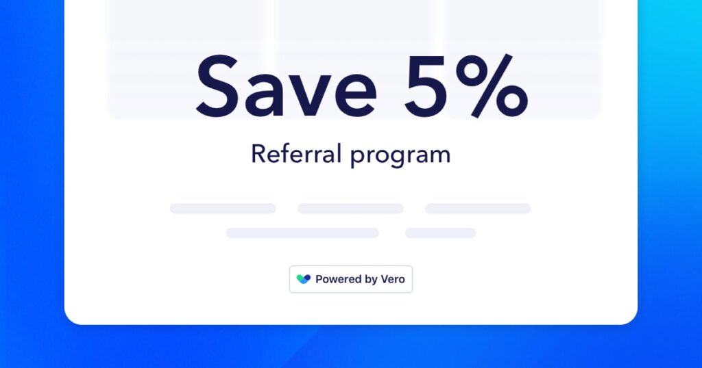 Save 5% on your bill with the Cloud referral program